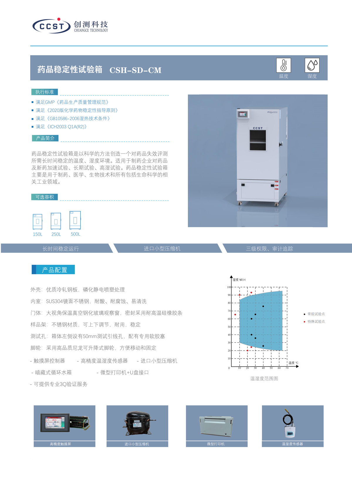 药品稳定性试验箱产品特点
